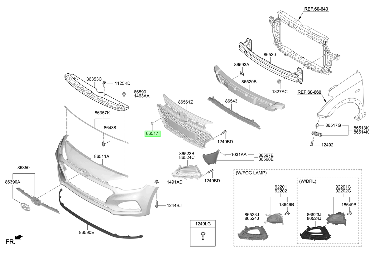 Tapa Orig. Para Hyundai I20 Desde 2017