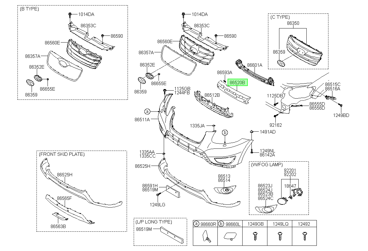 Amortiguador Original Para Hyundai Santa Fe 2009-2013