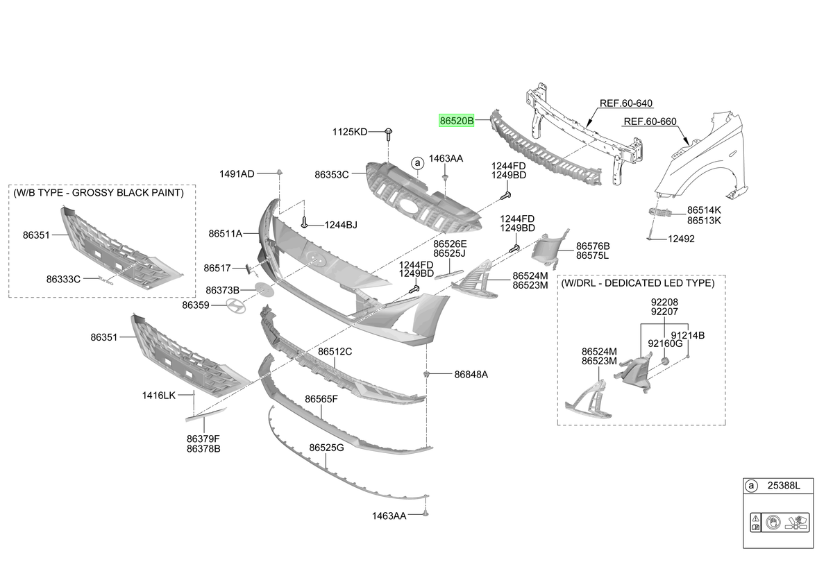 Amortiguador Original Para Hyundai I20 2023-2025