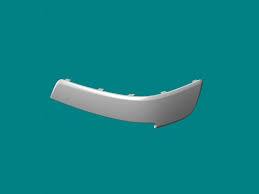 Moldura Parachoque Delantero Izquierdo Para Kia Rio Jb 2006 - 2010