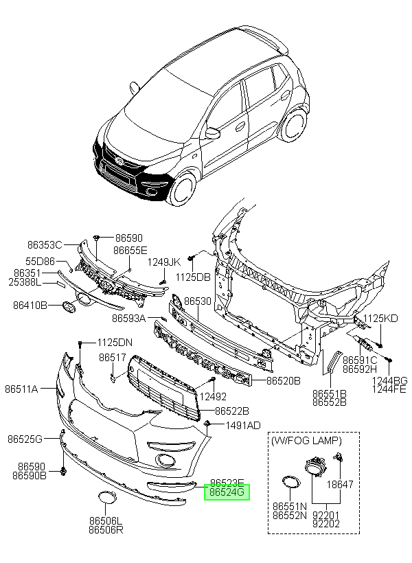 Moldura Rh Original Para Hyundai I10 2007-2011