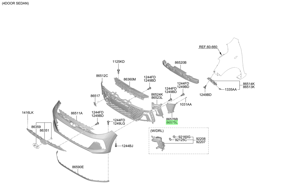 Ducto De Aire Lh Original Para Hyundai I10 2022-2025