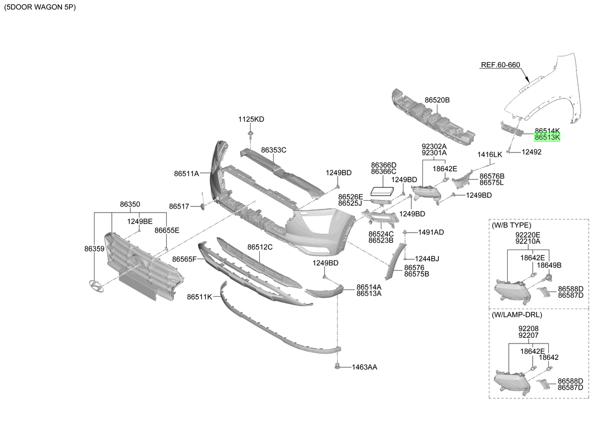Guia Orig. Parach Del Izq Orig. Para Hyundai Creta 2020 2024