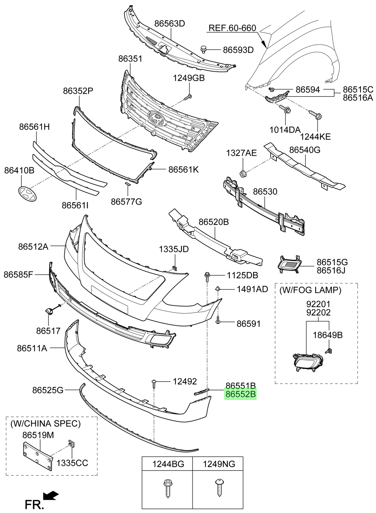 Soporte Para Rh Orig. Para Hyundai H1 Desde 2007