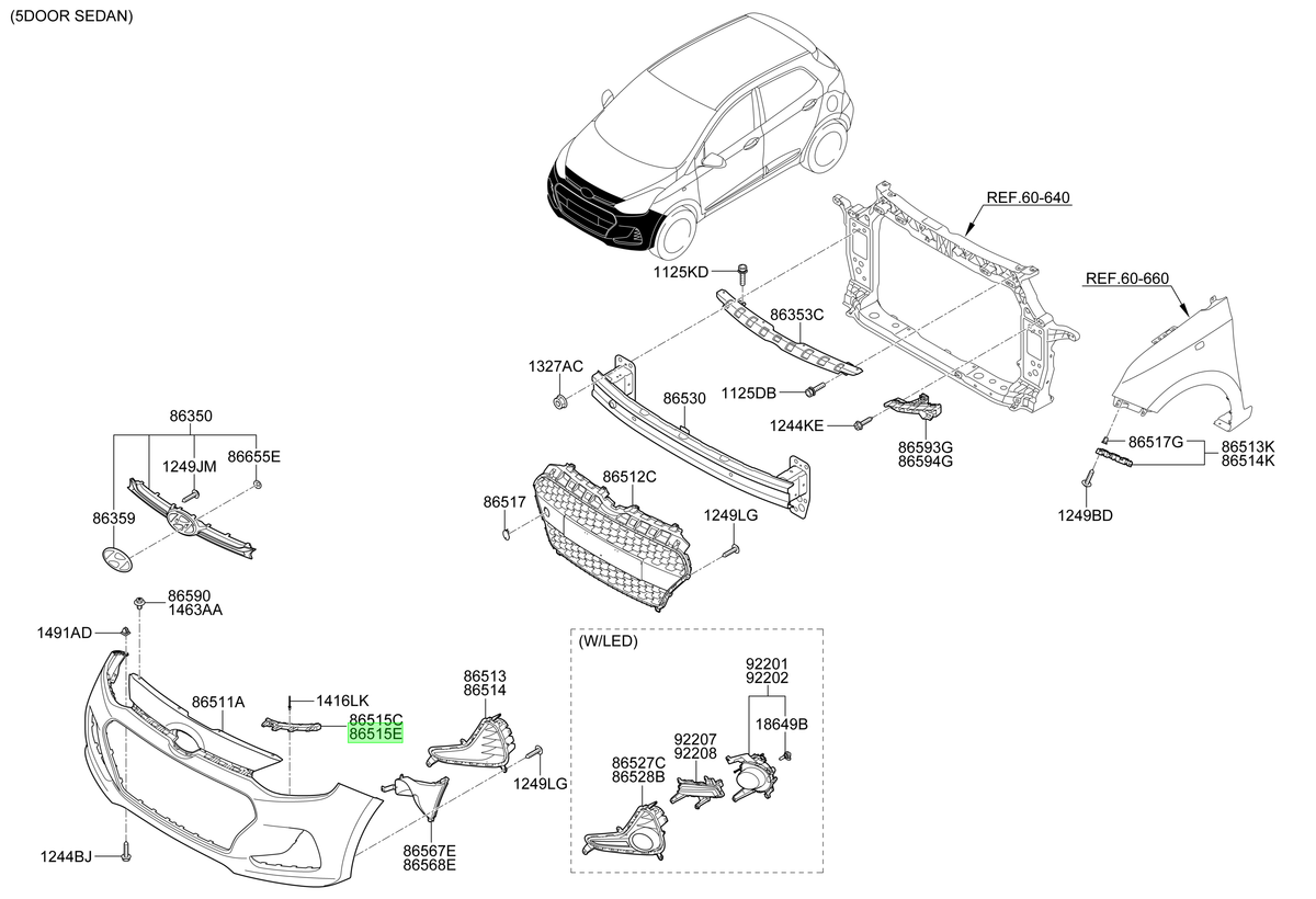 Soporte Original Para Hyundai I10 2016-2024