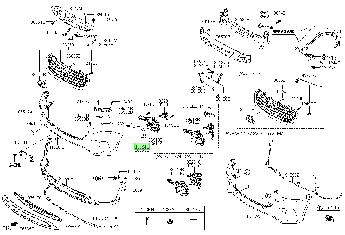 Moldura Original Para Hyundai Santa Fe 2016-2019
