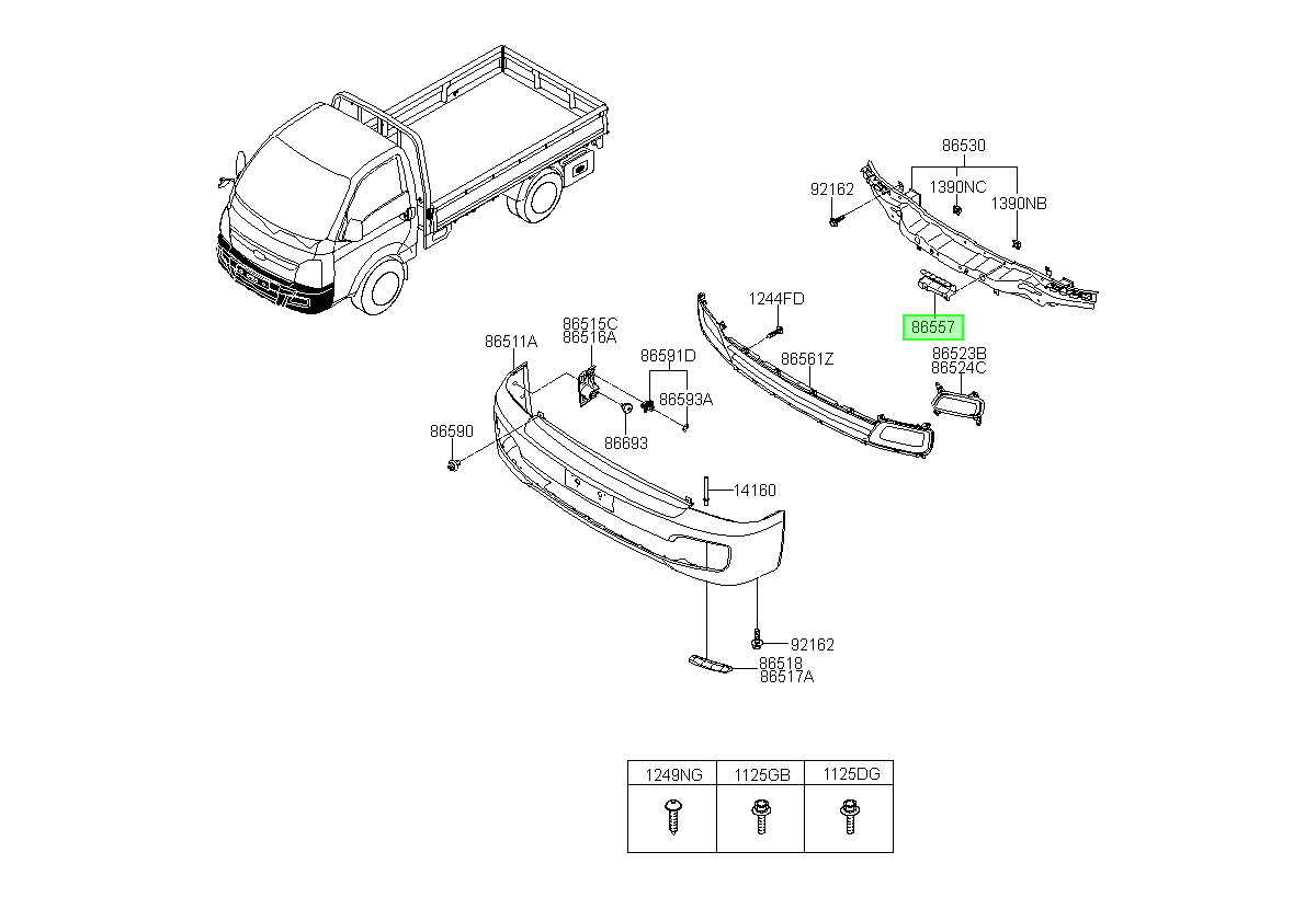 Protector Parachoque Original Para Hyundai H1 2006-2025