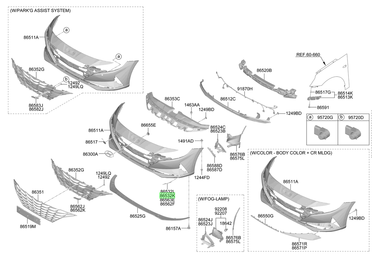 Soporte Lh Original Para Hyundai Elantra 2020-2025