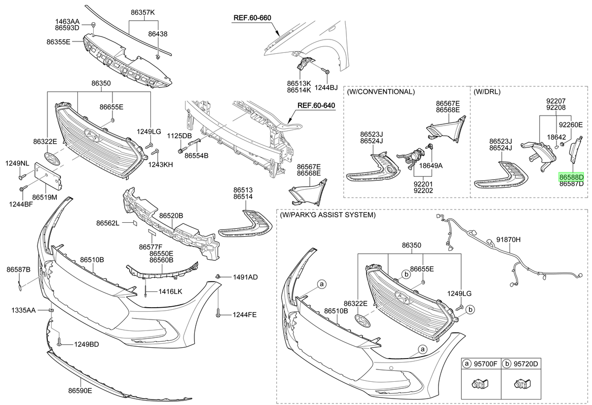 Ducto De Aire Original Para Hyundai Elantra 2015-2019