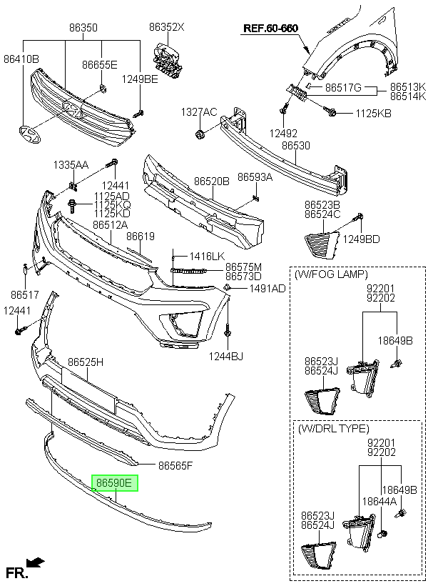 Moldura Original Para Hyundai Creta 2015-2019
