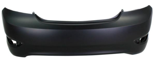 Funda Parachoque Trasero Original Para Hyundai Accent Rb 2012 - 2020
