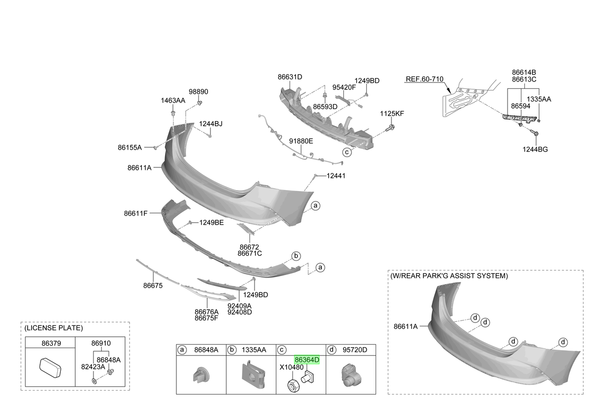 Tuerca Original Para Hyundai Venue 2019-2022