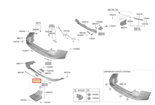 86669AA250 epc