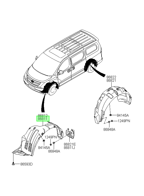 OEM 868104H000 catalogo