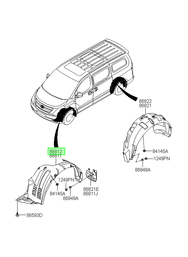 OEM 868204H000 catalogo