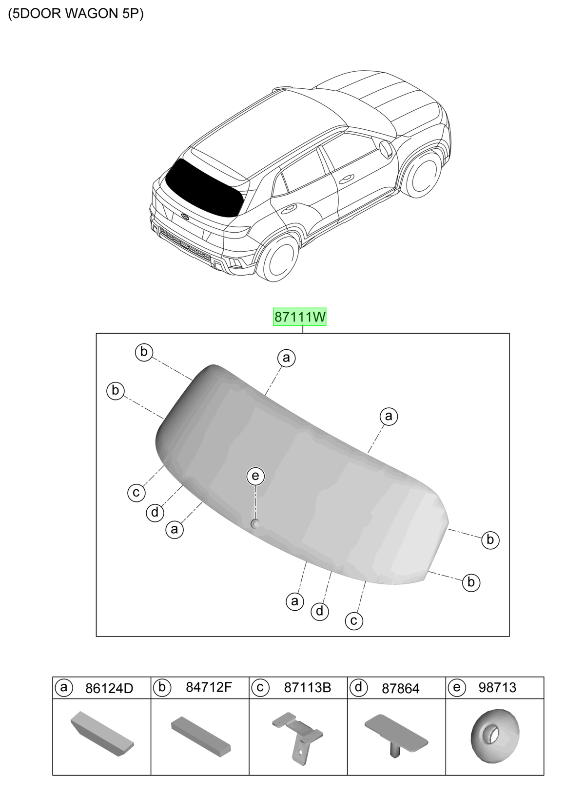 Luneta Original Para Hyundai Creta 2020-2025