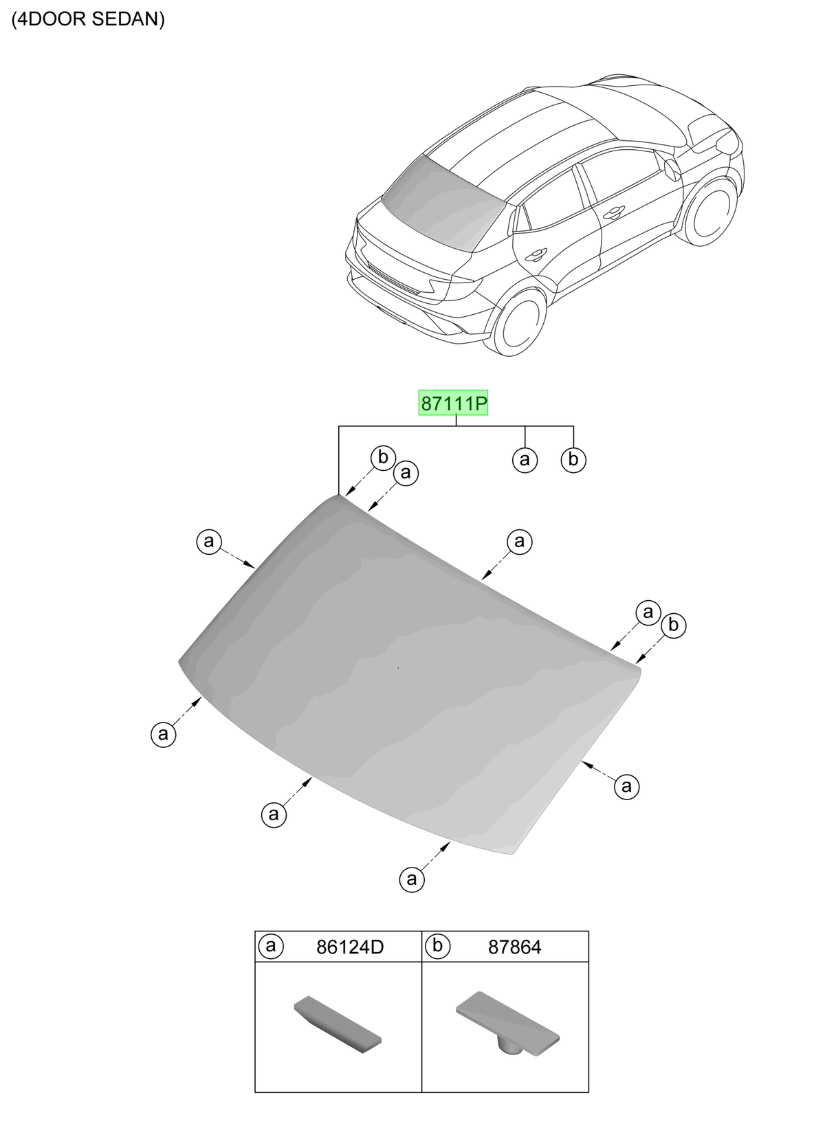 Luneta Original Para Hyundai I10 2019-2024