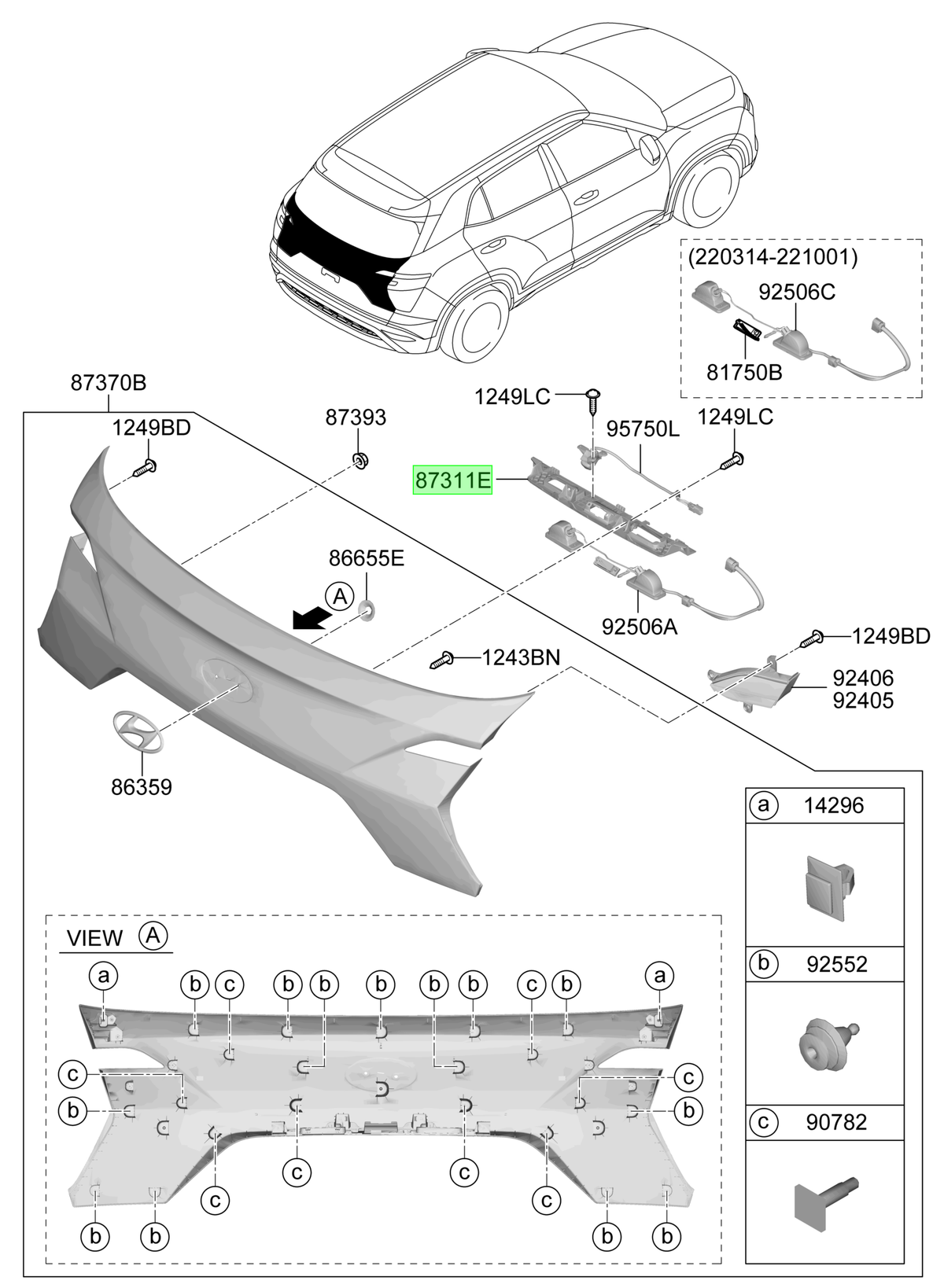 Moldura Original Para Hyundai Creta 2021-2025