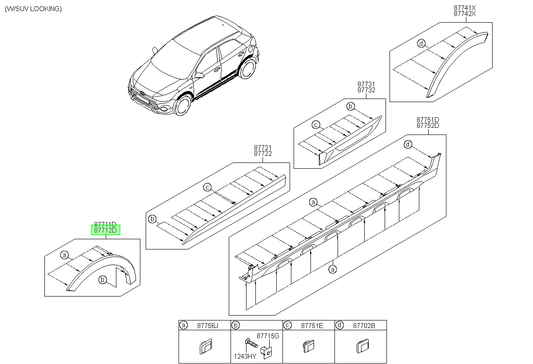 Paso Rueda Del. Orig. Para Hyundai I20 Desde 2017