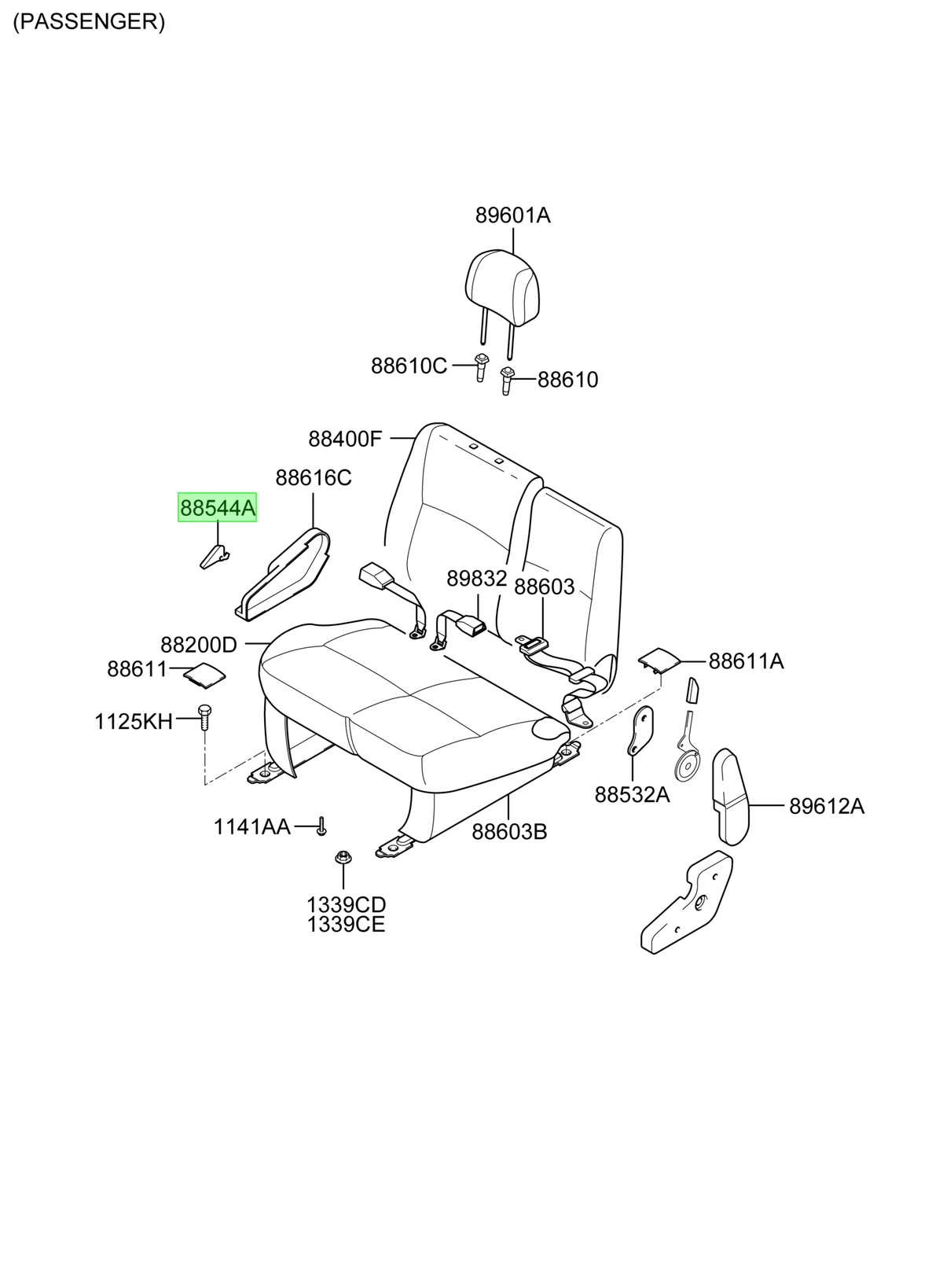Manilla Original Para Hyundai H1 1997-2008