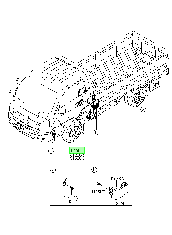 Ramal Piso Original Para Hyundai H1 2016-2020