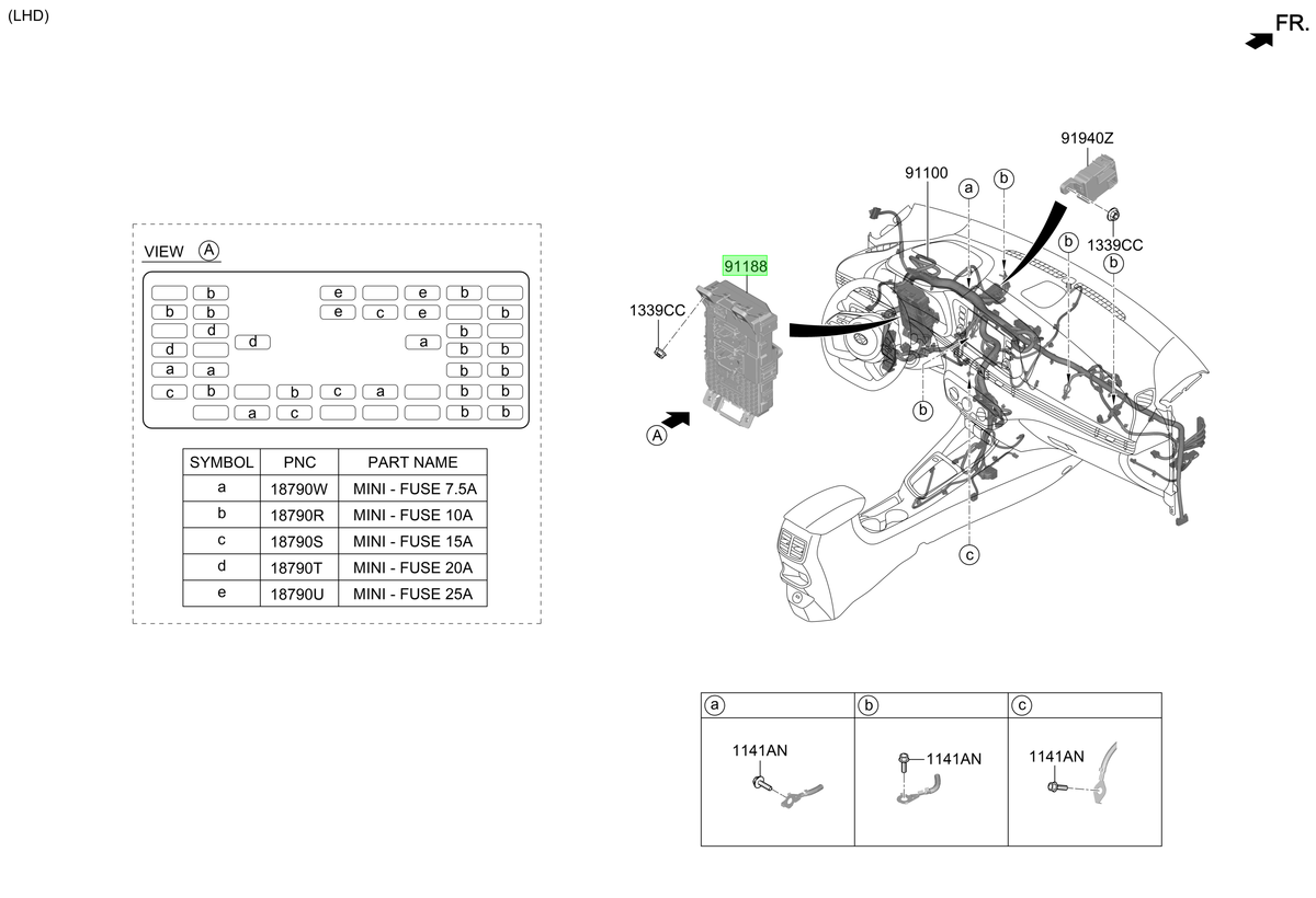 Ramal Transmisión Original Para Hyundai I20 2023-2025