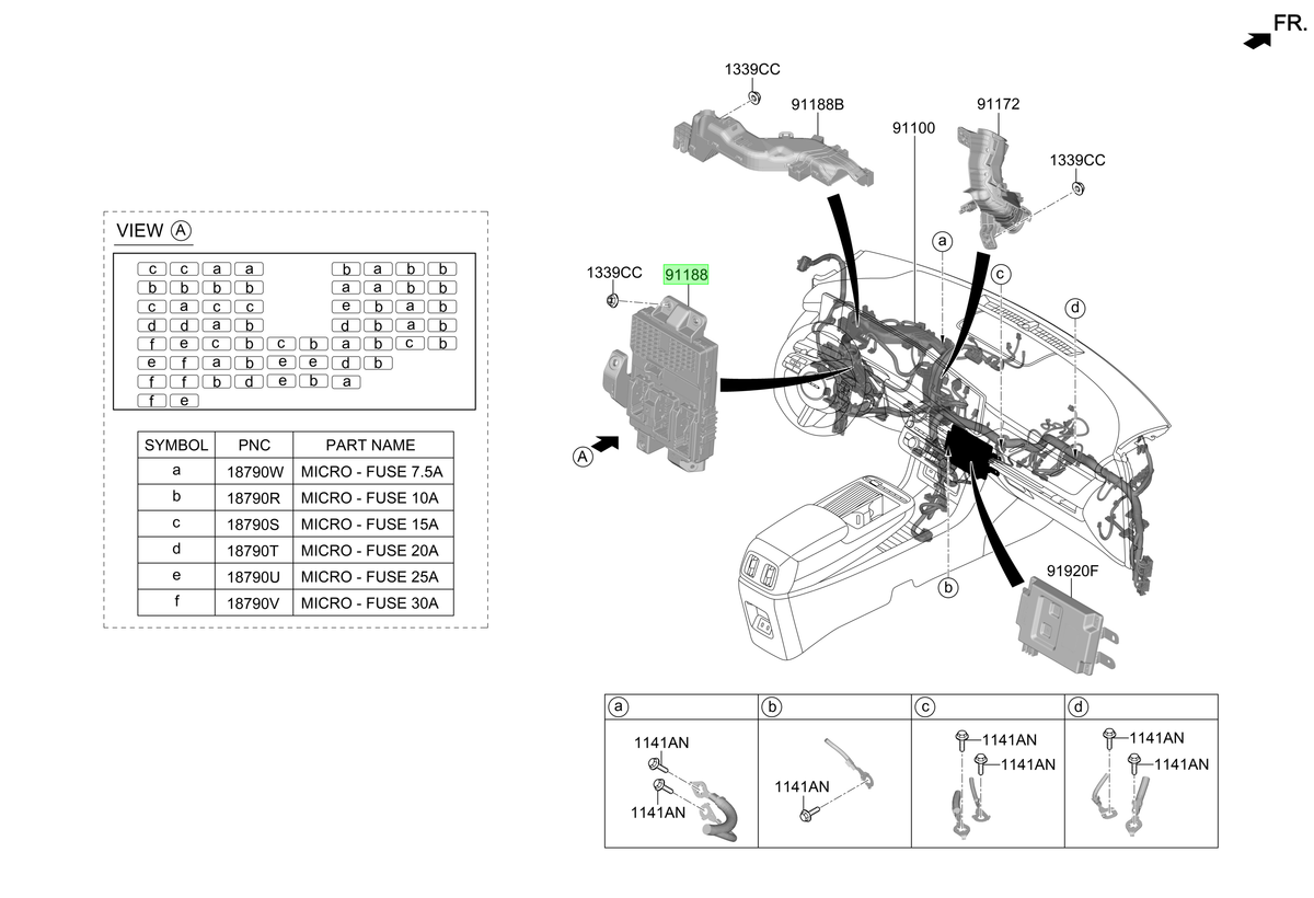 Junction Original Para Hyundai Tucson 2024-2025