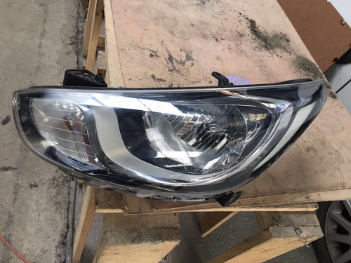 Optico Delantero Izquierdo Original 2018> Para Hyundai Accent Rb