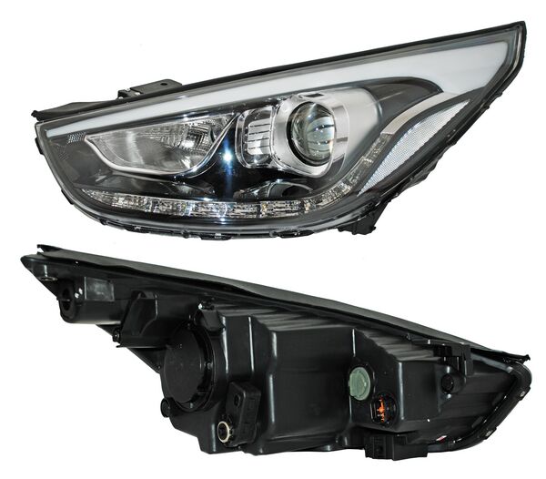 Optico Del Izq Para Hyundai Tucson 2013-2016 Orig.izq/