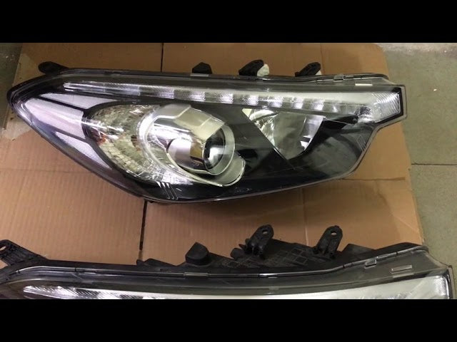 Optico Derecho Para Kia Cerato 2012 - 2016 Original Para Con Led