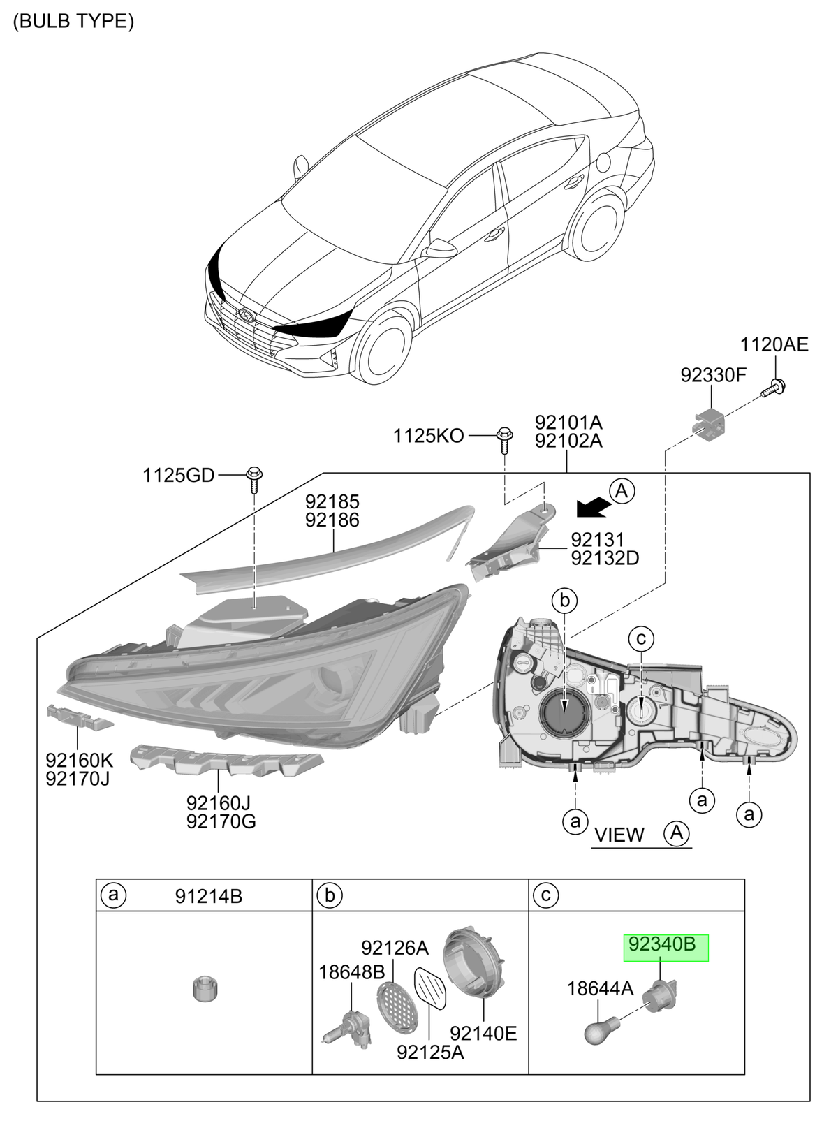 Soquete Original Para Kia Seltos 2019-2025