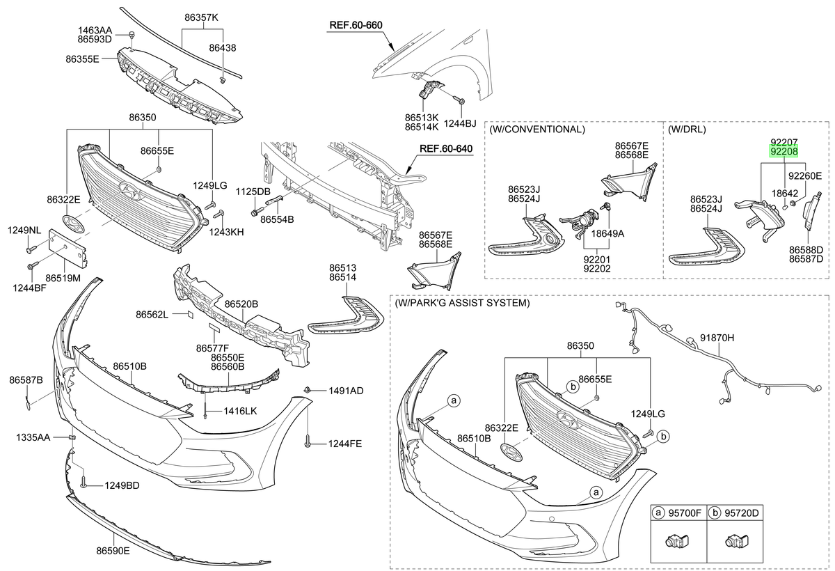 Neblinero Original Para Kia Rio 2000-2025