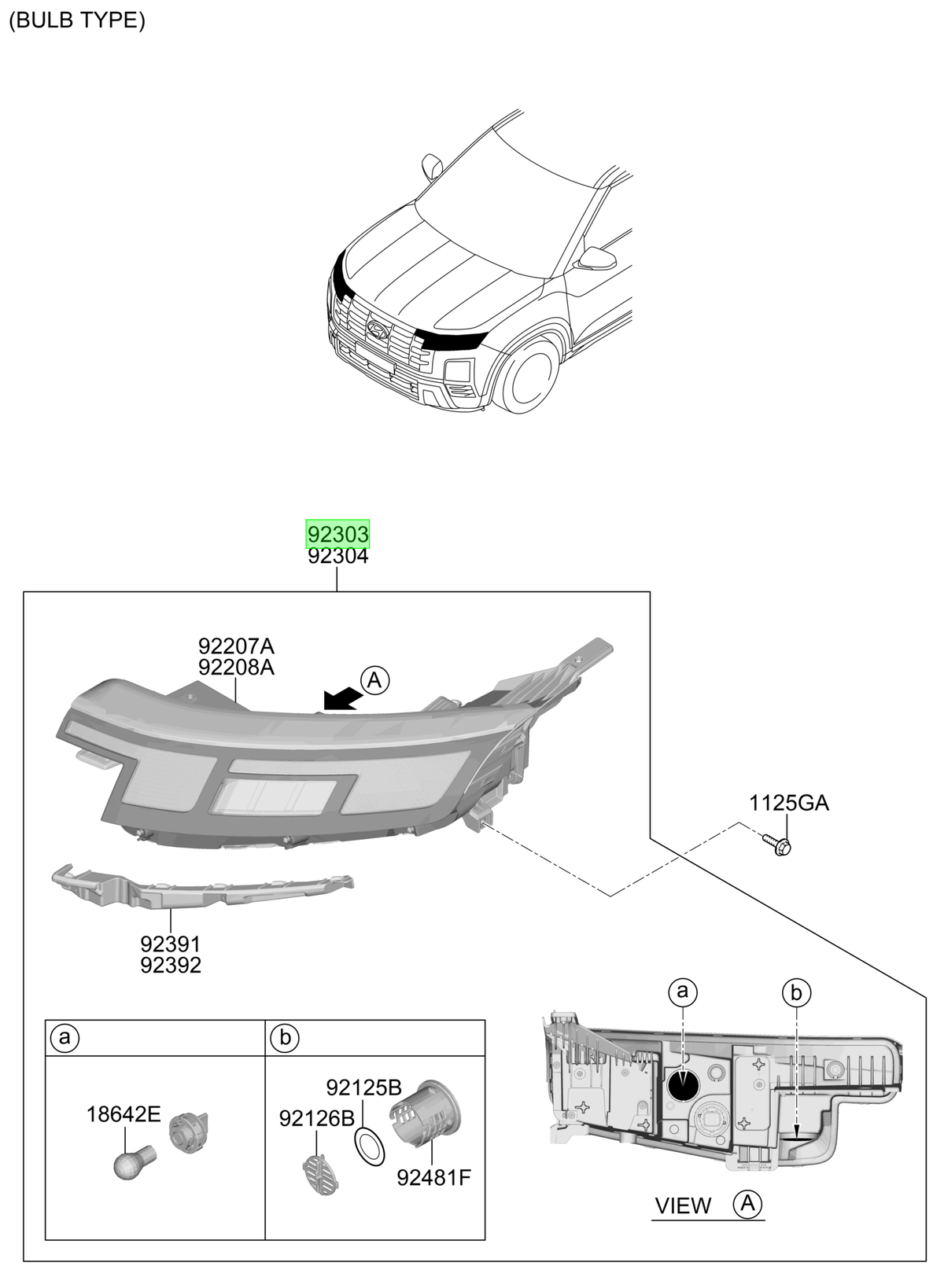 Señalizador Izq. Original Para Hyundai Creta 2024-2025