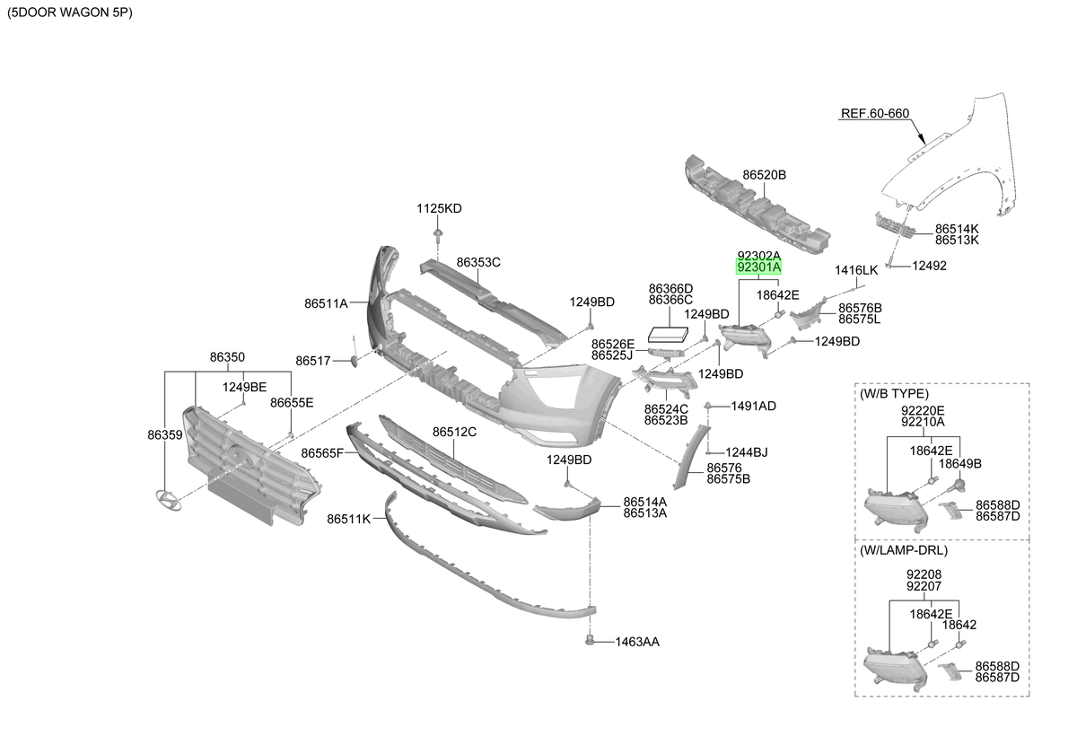 Señalizador Izq. Original Para Hyundai Creta 2020-2025
