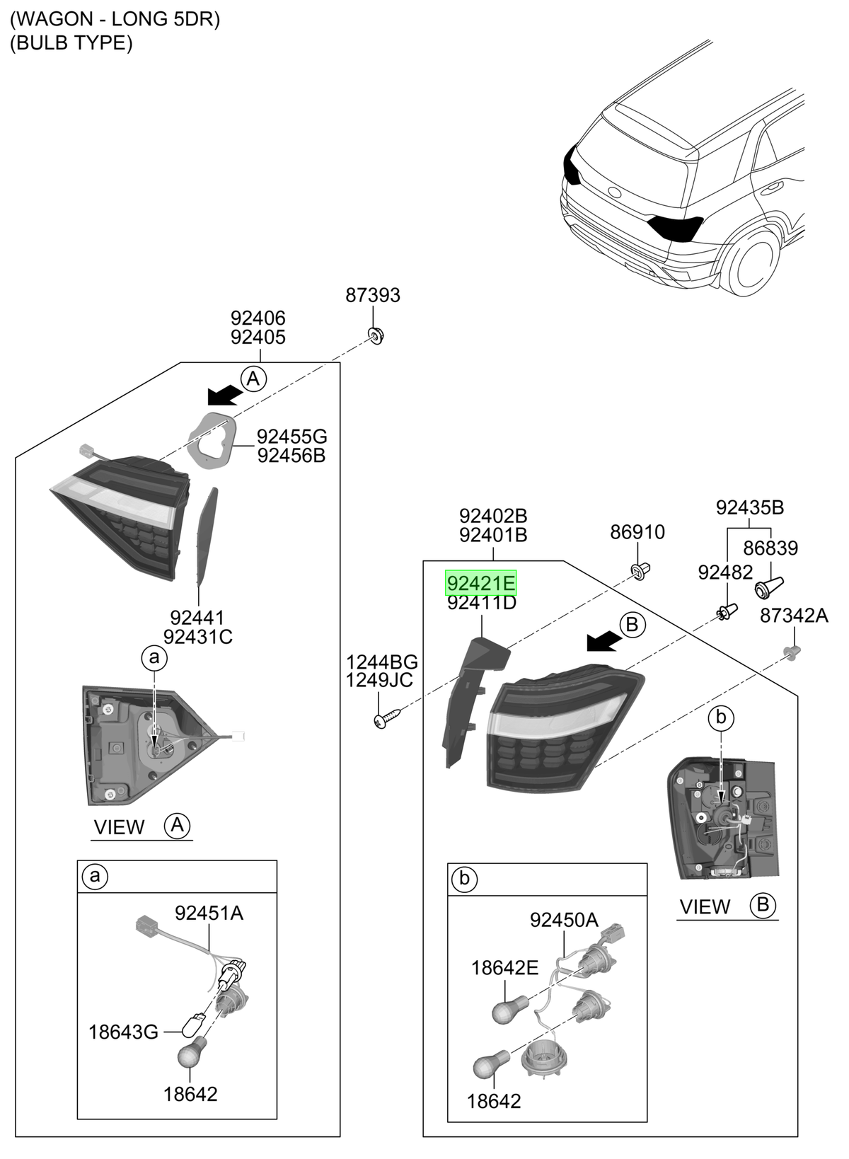 Foco Rh Original Para Hyundai Creta 2020-2025