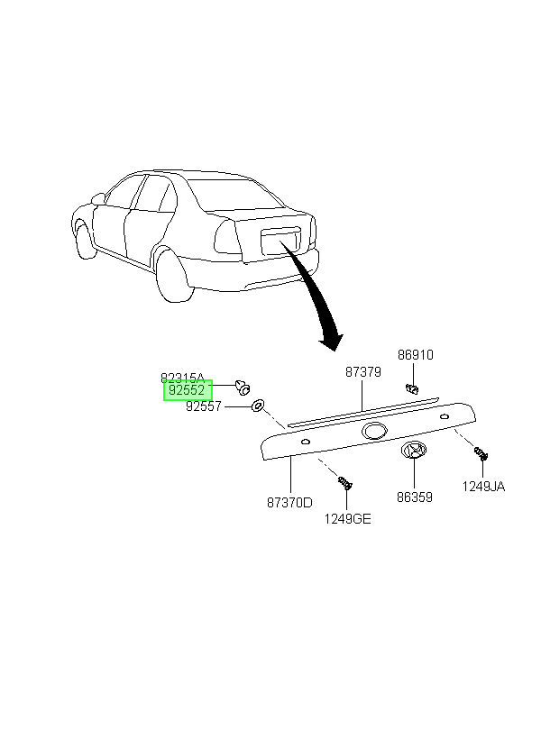 Broches Garnish Orig. Para Hyundai Elantra 1993-1995