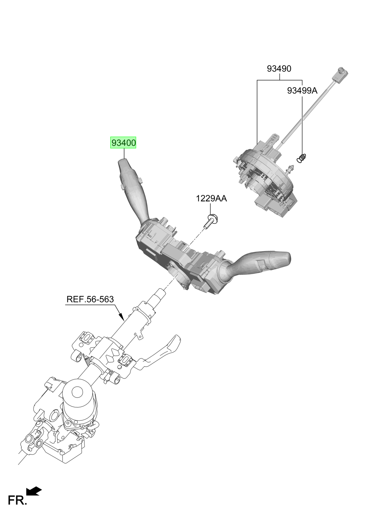 Telecomando Original Para Hyundai Creta 2021-2025