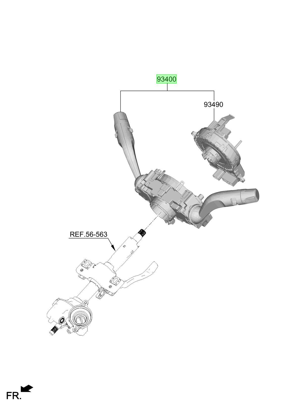 Telecomando Original Para Hyundai Accent 2023-2025
