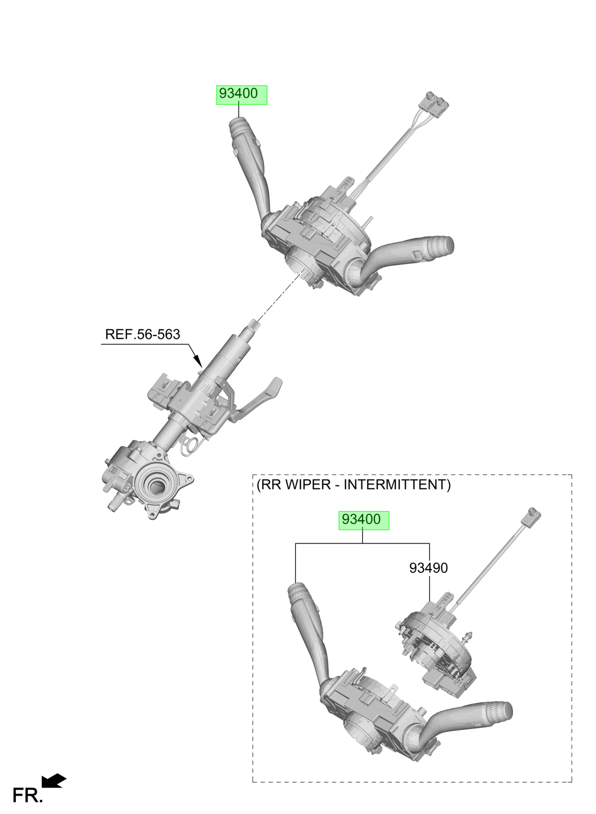 Telecomando Original Para Hyundai Tucson 2020-2025