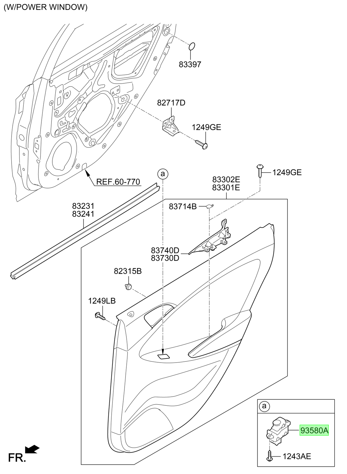 Switch Alzavidrio Original Para Hyundai Accent 2010-2020