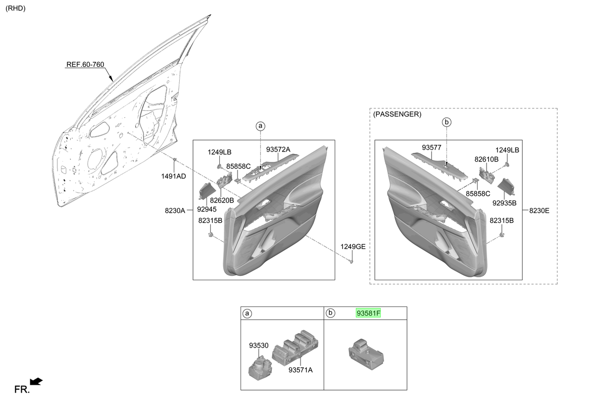 Conjunto Original Para Hyundai Tucson 2021-2025