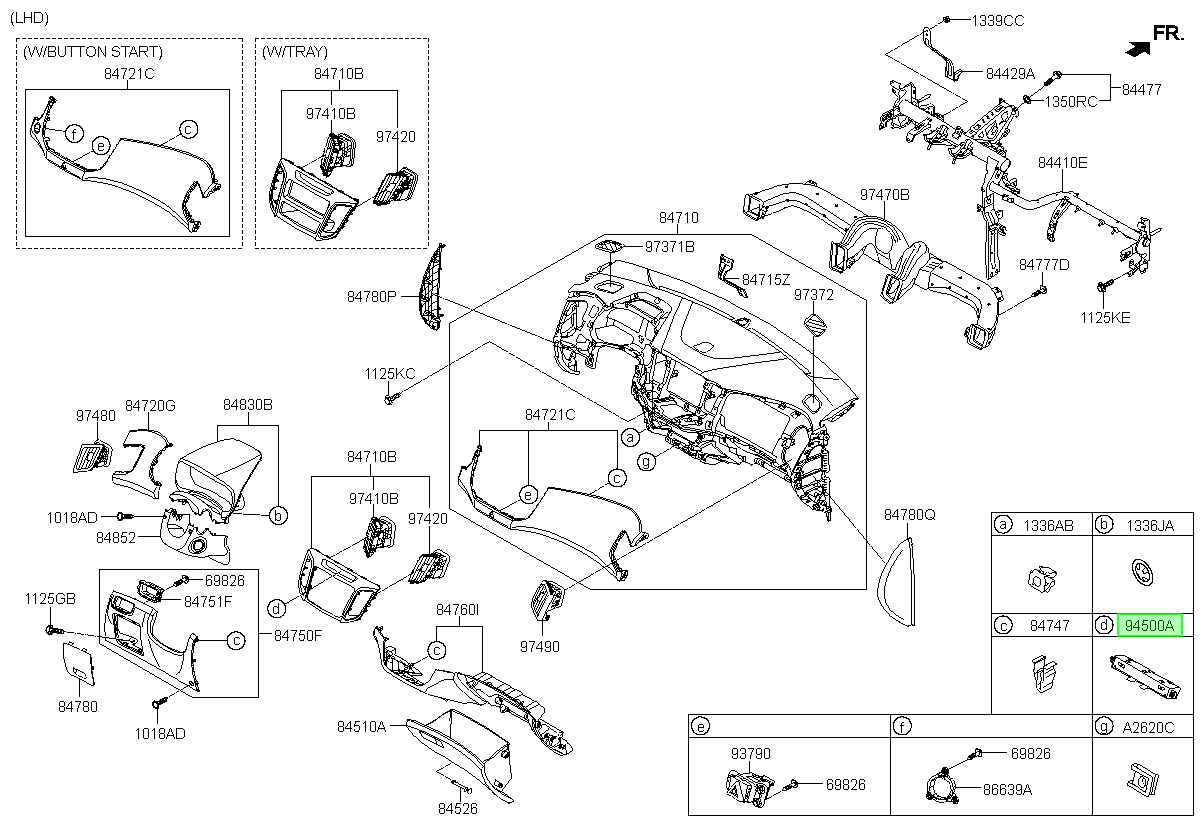 Reloj Digital Orig. Para Hyundai Creta Desde 2016