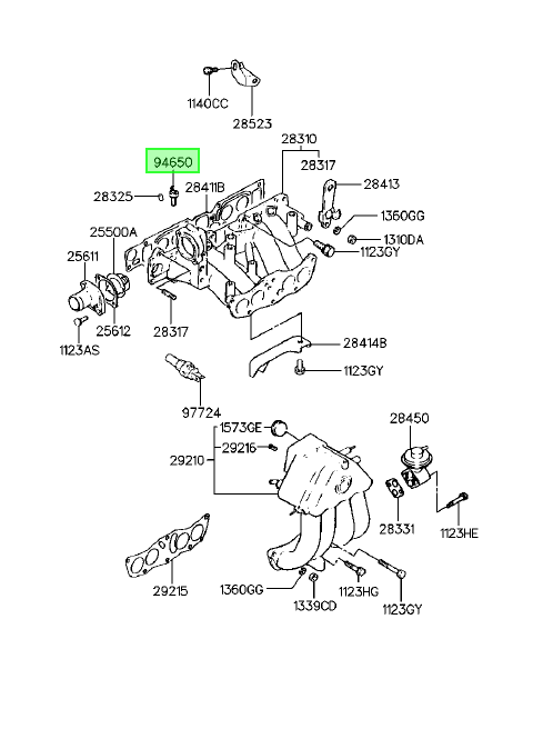 Sensor Original Para Hyundai H1 1993-2007