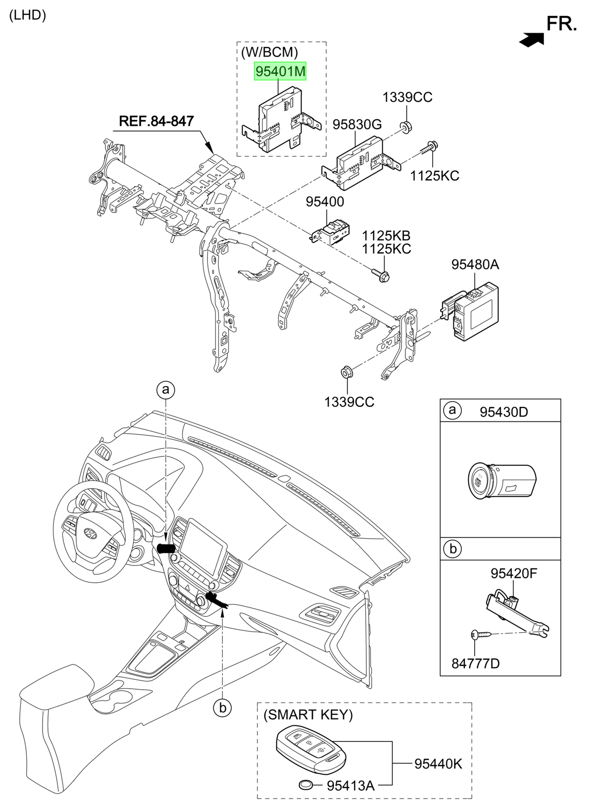 Unidad Control Original Para Hyundai Accent 2020-2024