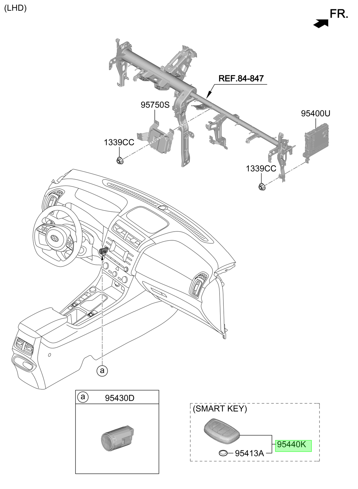 Smart Key Original Para Hyundai Creta 2020-2025