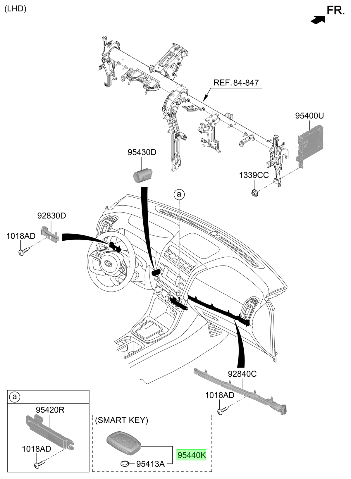 Smart Key Original Para Hyundai Creta 2021-2025