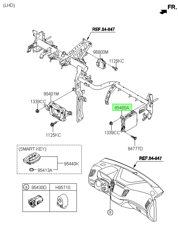Smart Key Original Para Hyundai Creta 2015-2019