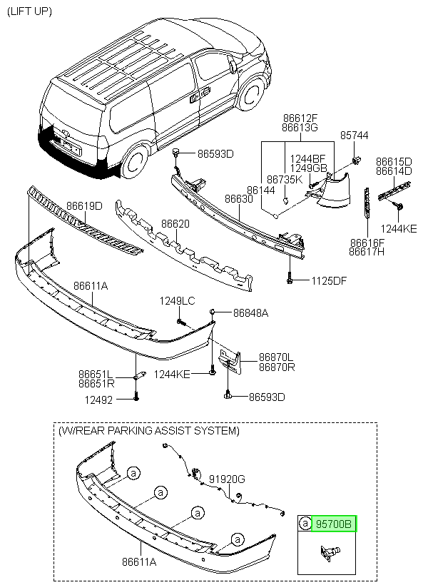 Sensor Original Para Hyundai H1 2007-2023