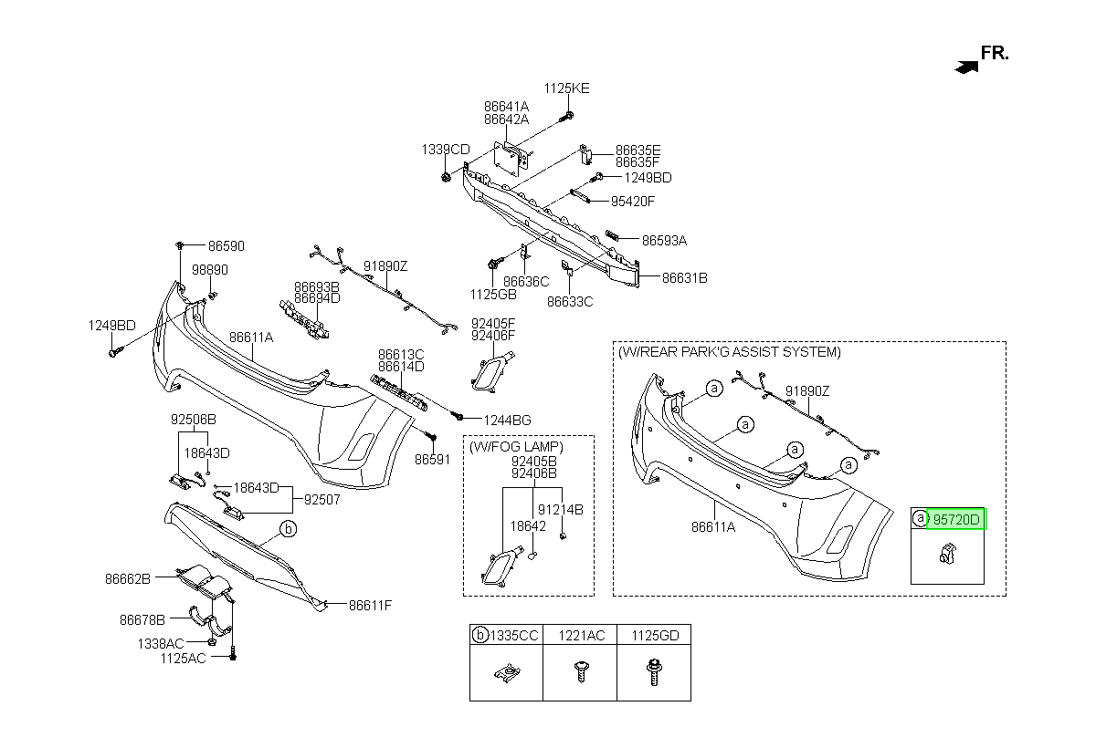 Ultrasonic Original Para Hyundai Veloster 2011-2015