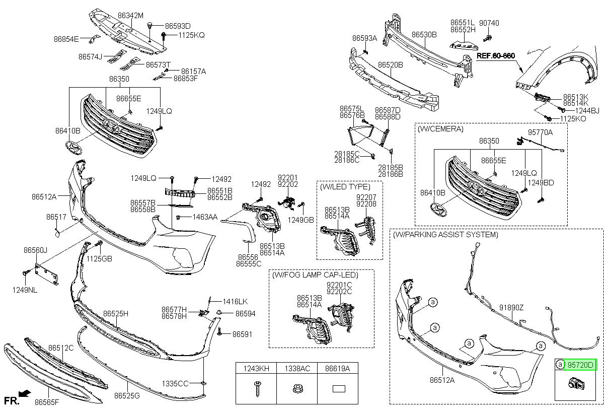 Sensor Retroceso Original Para Hyundai Santa Fe 2016-2019